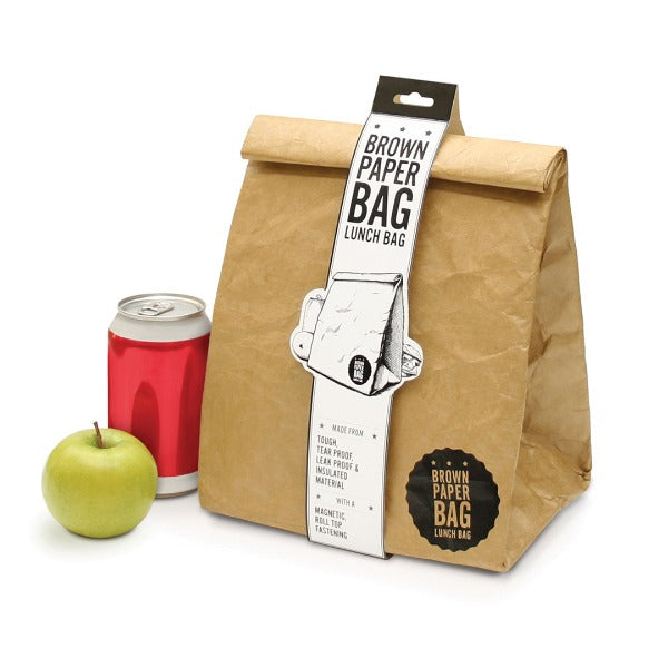 Retro madkasse - Brown paper bag