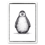 Kanvasbillede - Pingvin - A4