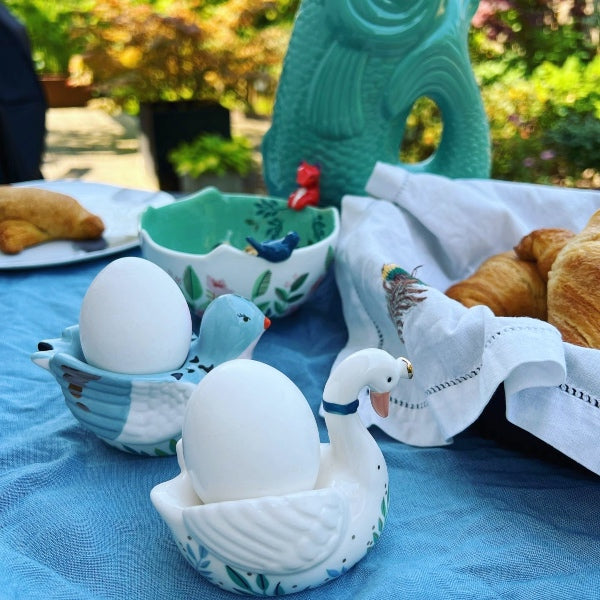 Æggebægre på morgenbordet - Det ser så hyggeligt ud med disse søde fugle - Køb dem online hos RAUMTRAUM.dk