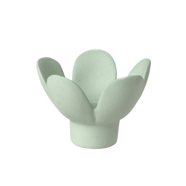 Lysestage - Grøn blomst