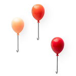 Diverse indretning - Nøgleholdere i form af 3 svævende balloner i skønne farver - Købes her hos RAUMTRAUM.dk