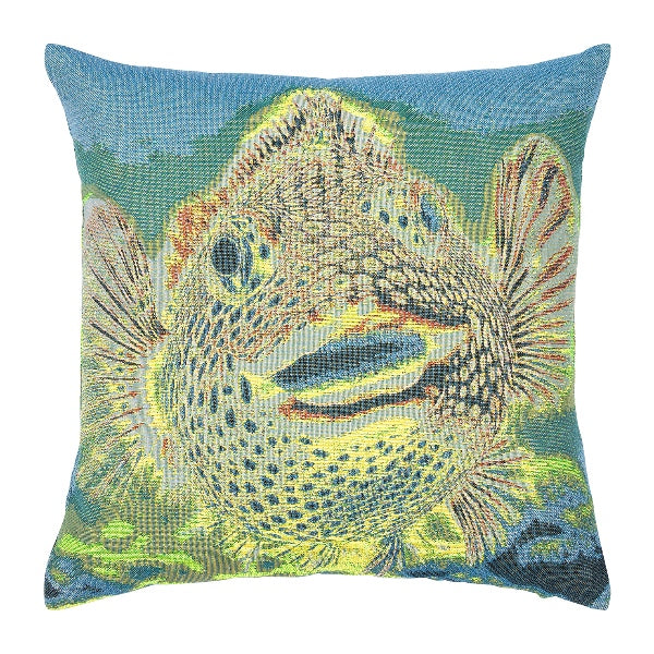 Pyntepude - Fisk - 45x45cm