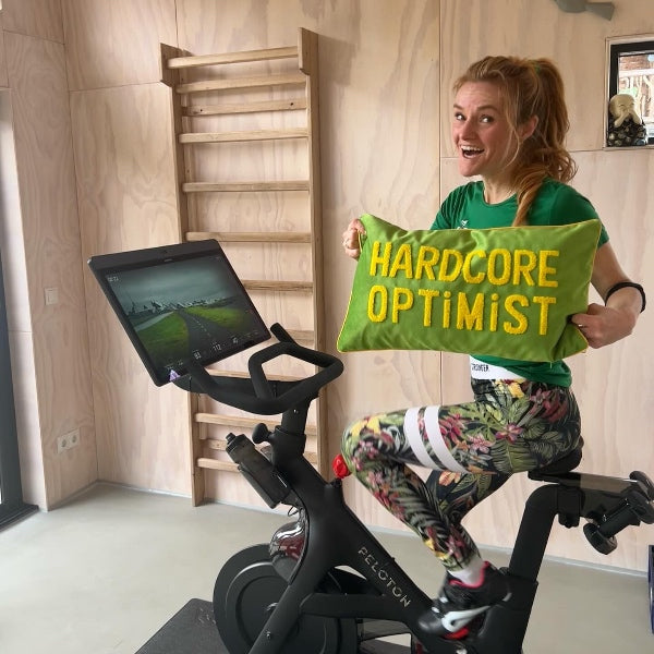 Velourpude Optimist 30 x 50 cm - Motivation til træning ?