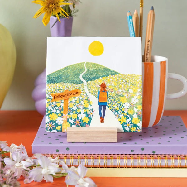 StoryTiles - Følg solen - 13 x 13 cm
