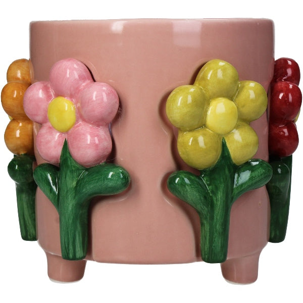 Urtepotteskjuler - 3D blomster