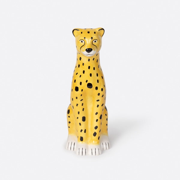 Blomstervase - Gepard i keramik - Prisen er god og vasen er smuk - Online shop - Personligt interiør