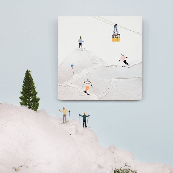 StoryTiles - Vinter sport - 13 x 13 cm