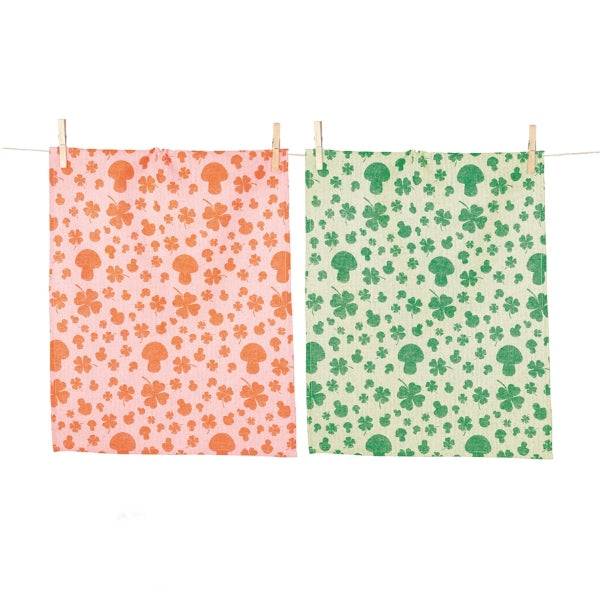 2 styk viskestykker - Lykke