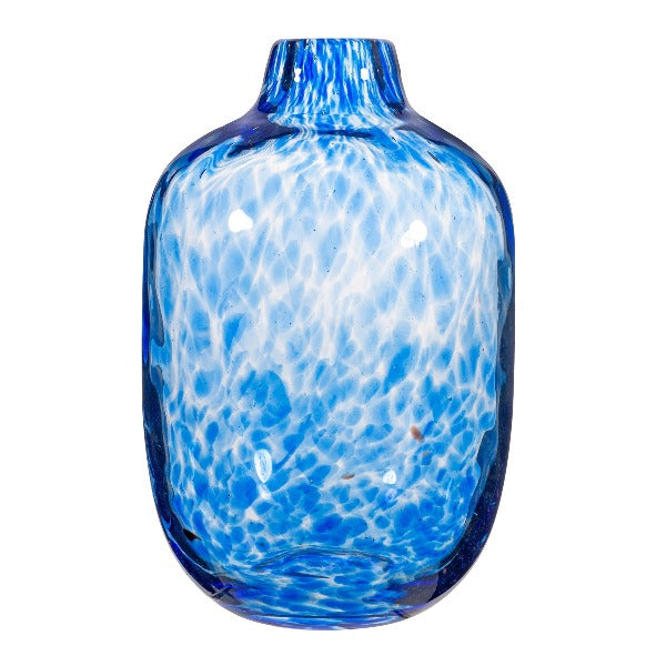 Vase farvet glas - confetti design - Vasen givet en ophøjet æstetik og pifter ethvert hjem op, hvor end du sætter den - RAUMTRAUM.dk