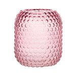 Glas vase i rosa bobbel design - Super pris og super smuk vase - Købes her RAUMTRAUM.dk