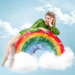 Køb regnbue produkter online hos RAUMTRAUM.dk - Super sød hårklemme - Brug den til at samle en del af dit hår med - Hårpynt og accessories - Hårklemme pride regnbue