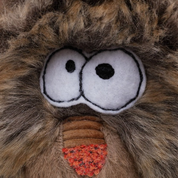 Tøjdyr med store øjne - Mega grineren gave og sjove bamser finder du en masse af i vores online shop RAUMTRAUM.dk