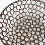 Skål - Wire - Metal frugtskål som nærmest er helt skulpturel - Håndlavet og et smukt supplement til ethvert stilfuldt hjem.