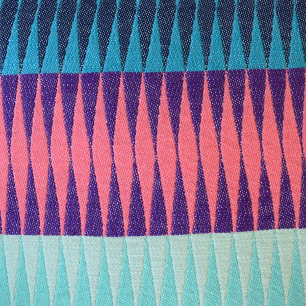 zigzag-stribet mønster pude - Perfekt til at støtte lænden med
