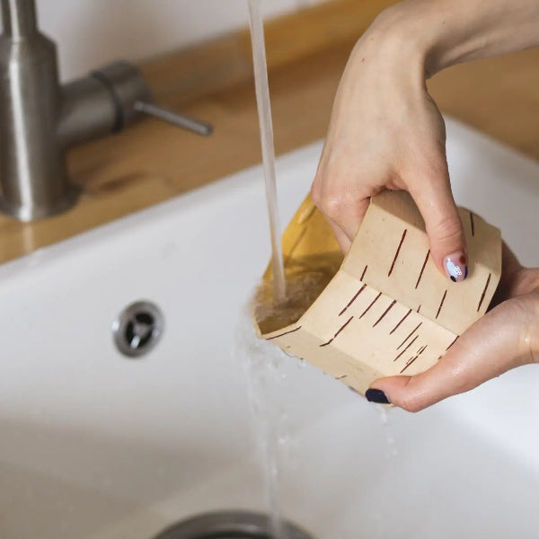 Kan vaskes i hånden - Super praktisk
