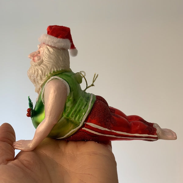Julekugle - Yoga Santa